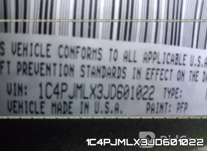 1C4PJMLX3JD601022 фото 10
