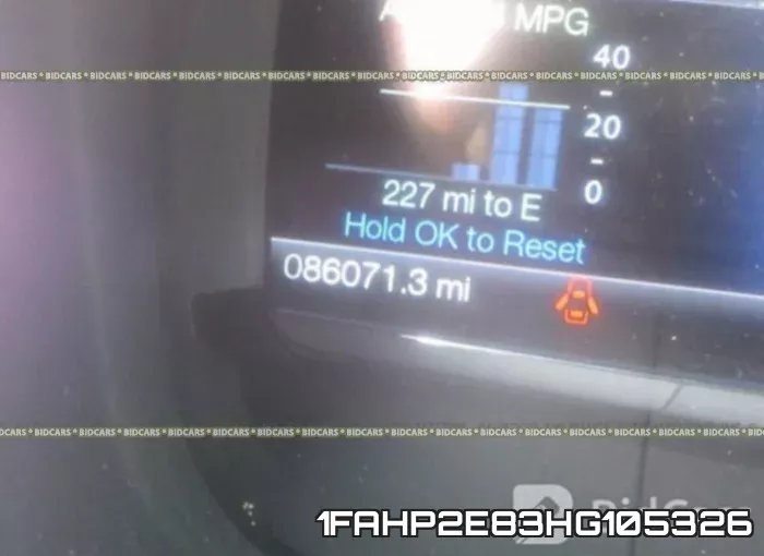 1FAHP2E83HG105326 фото 8