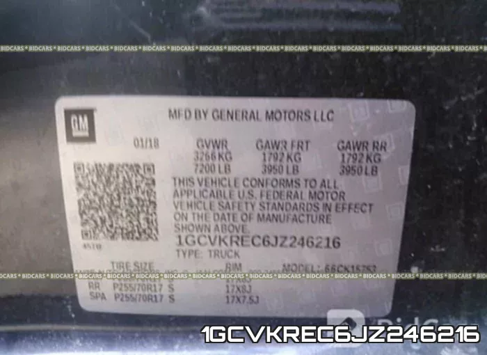 1GCVKREC6JZ246216 фото 10