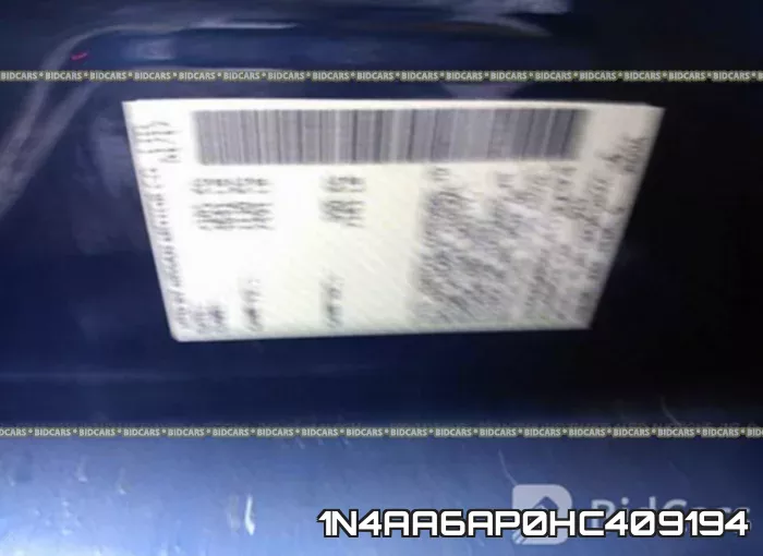 1N4AA6AP0HC409194 фото 10