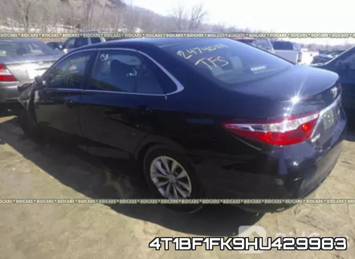 4T1BF1FK9HU429983 фото 3