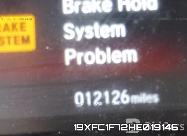 19XFC1F72HE019146 фото 8