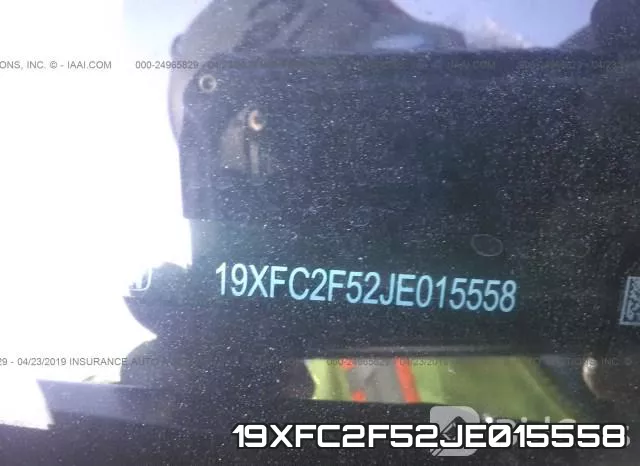 19XFC2F52JE015558 фото 10