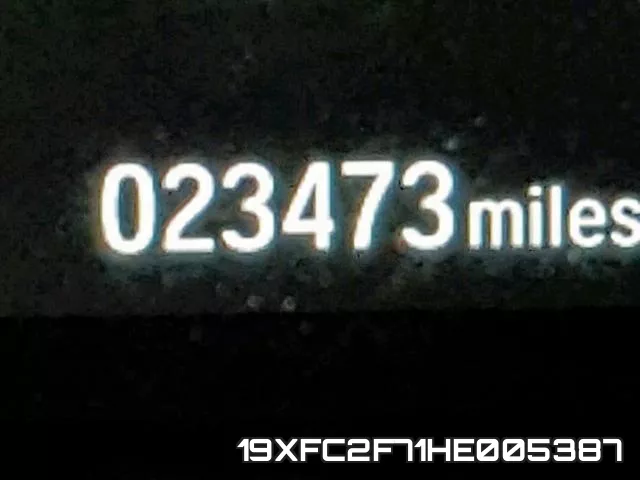 19XFC2F71HE005387 фото 9