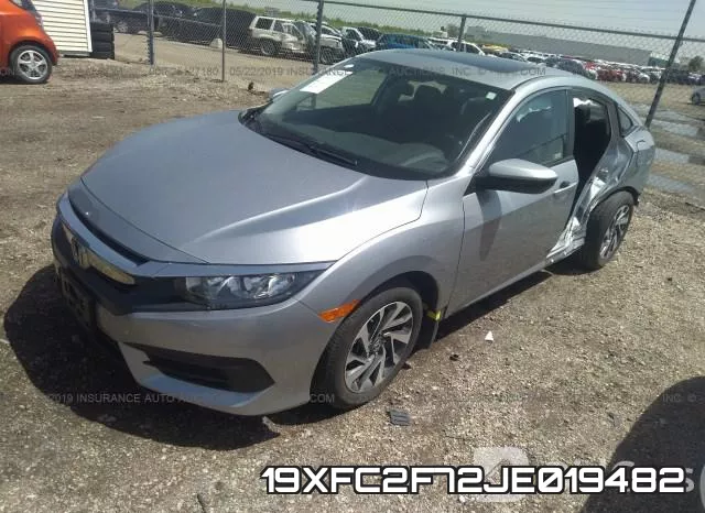19XFC2F72JE019482 фото 3