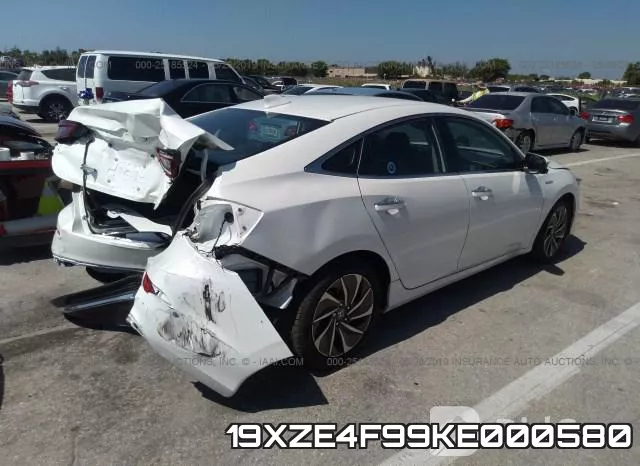 19XZE4F99KE000580 фото 5