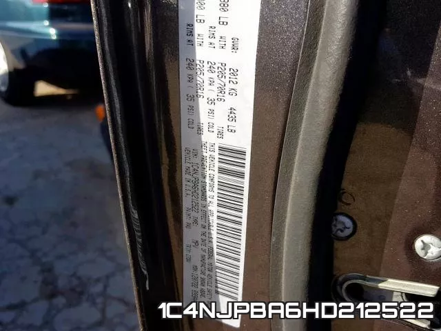 1C4NJPBA6HD212522 фото 2