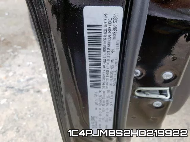 1C4PJMBS2HD219922 фото 2
