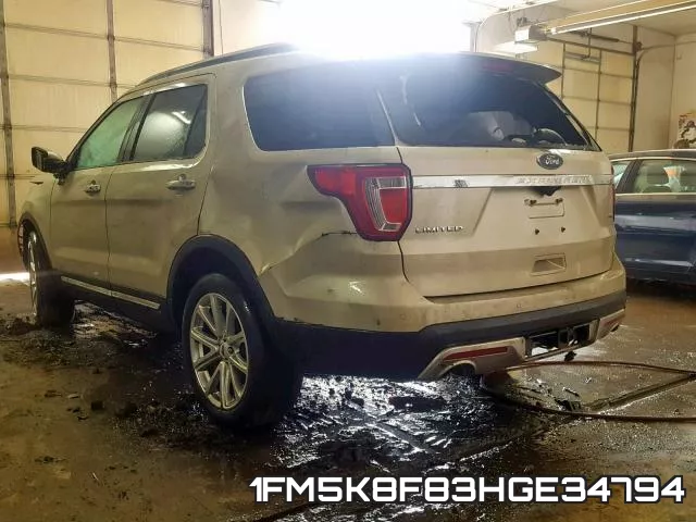1FM5K8F83HGE34794 фото 4
