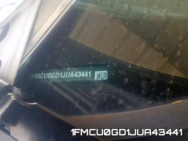 1FMCU0GD1JUA43441 фото 2