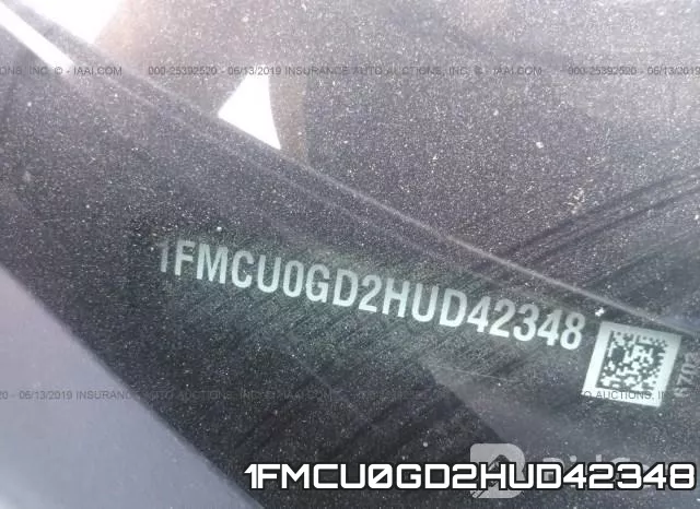 1FMCU0GD2HUD42348 фото 10