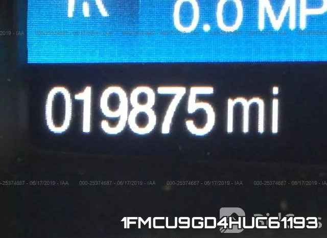 1FMCU9GD4HUC61193 фото 8