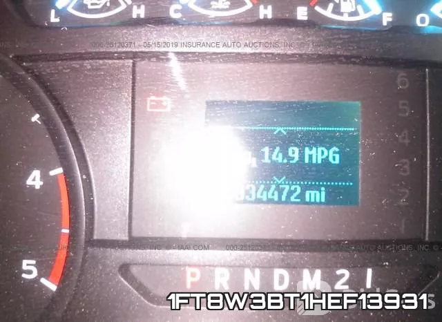1FT8W3BT1HEF13931 фото 7
