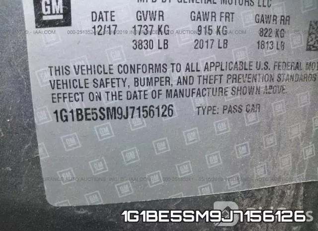 1G1BE5SM9J7156126 фото 10