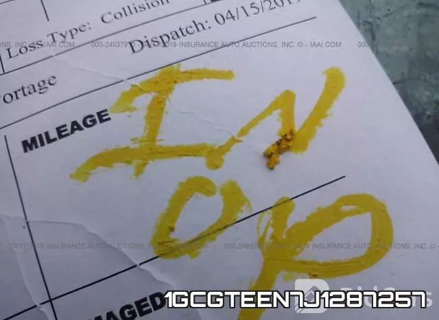 1GCGTEEN7J1287257 фото 8
