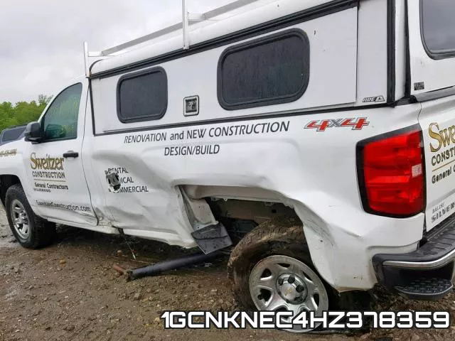 1GCNKNEC4HZ378359 фото 10