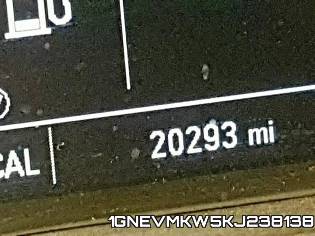 1GNEVMKW5KJ238138 фото 9