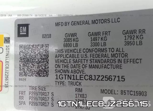 1GTN1LEC8JZ256715 фото 10