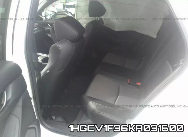 1HGCV1F36KA031600 фото 9