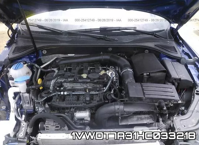 1VWDT7A31HC033218 фото 2