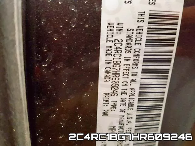 2C4RC1BG7HR609246 фото 2