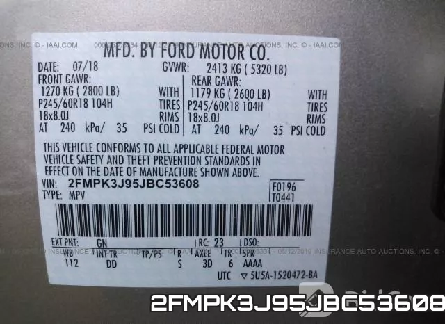 2FMPK3J95JBC53608 фото 10