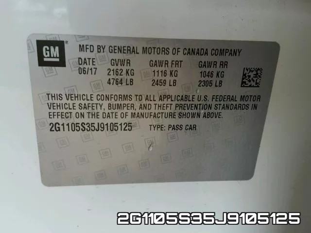 2G1105S35J9105125 фото 2