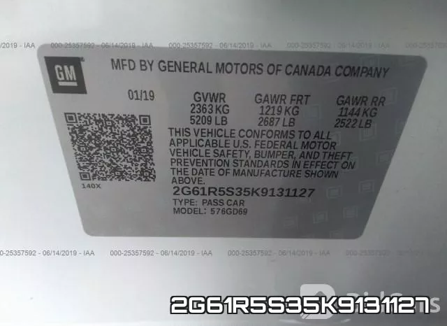 2G61R5S35K9131127 фото 10