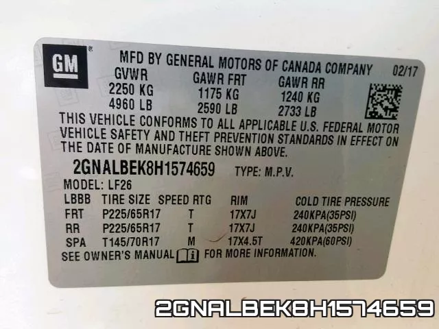 2GNALBEK8H1574659 фото 2