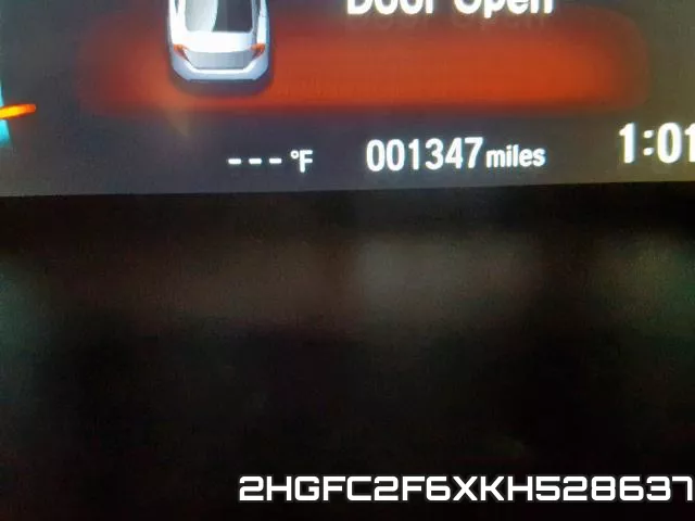 2HGFC2F6XKH528637 фото 9