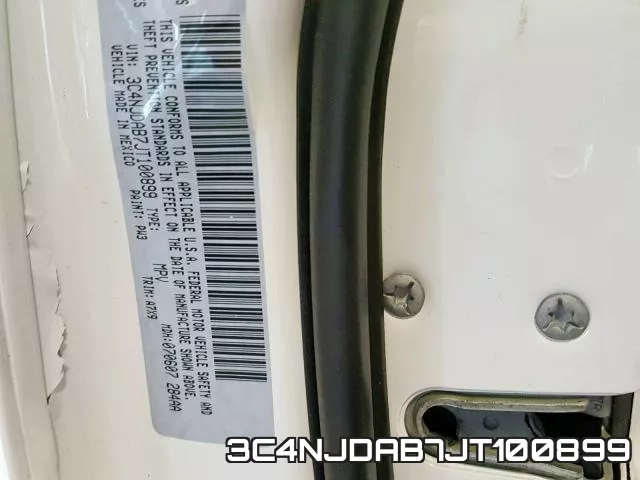 3C4NJDAB7JT100899 фото 2