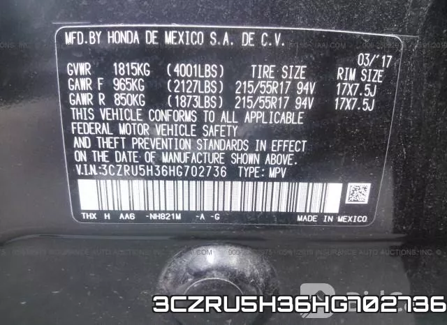 3CZRU5H36HG702736 фото 10