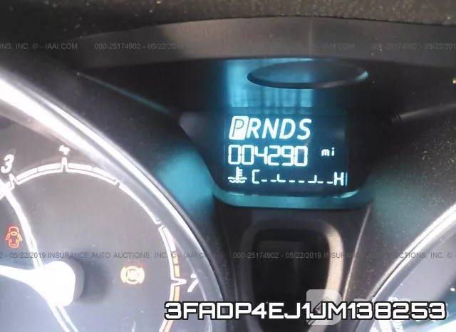 3FADP4EJ1JM138253 фото 8