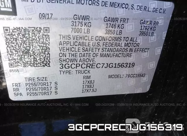 3GCPCREC7JG156319 фото 10