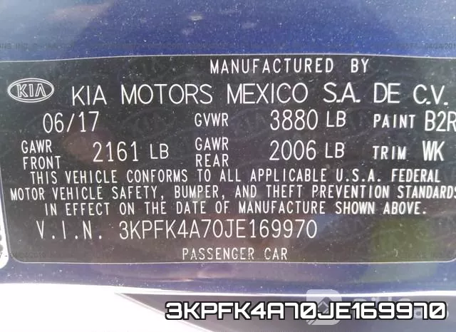 3KPFK4A70JE169970 фото 10