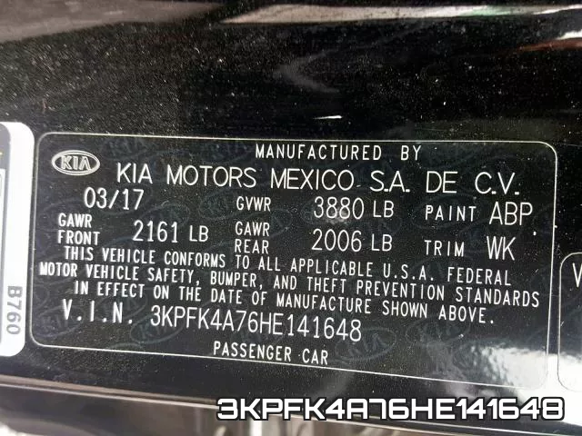 3KPFK4A76HE141648 фото 2