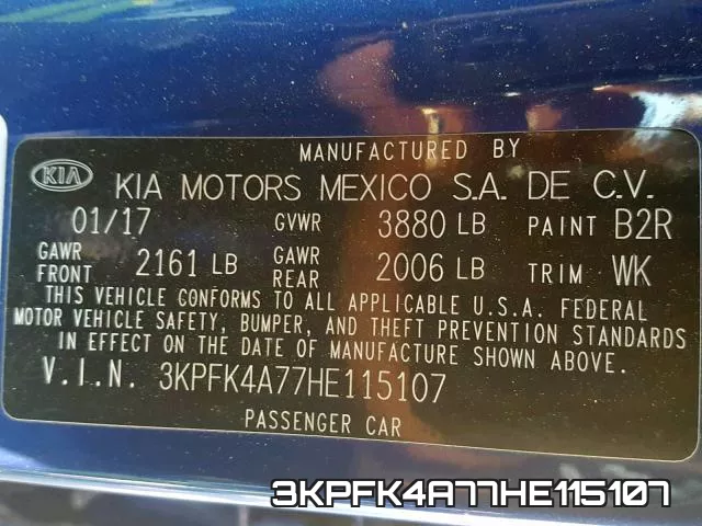 3KPFK4A77HE115107 фото 2
