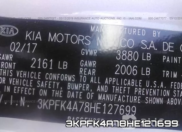3KPFK4A78HE127699 фото 10