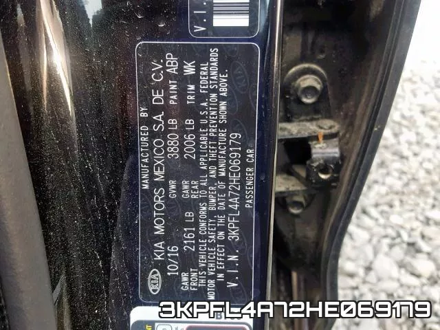 3KPFL4A72HE069179 фото 2