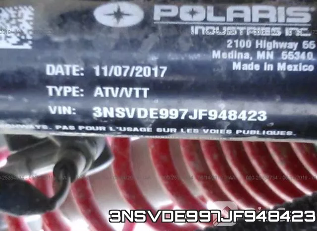 3NSVDE997JF948423 фото 2