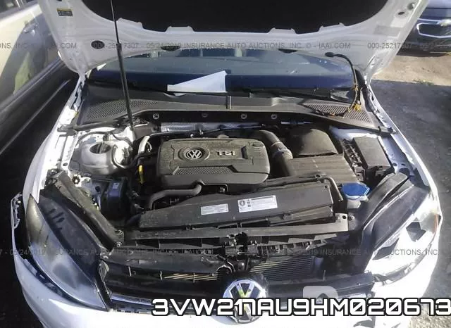 3VW217AU9HM020673 фото 2