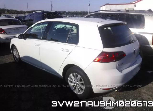 3VW217AU9HM020673 фото 4