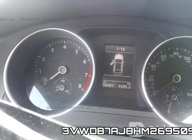 3VWDB7AJ8HM269509 фото 8