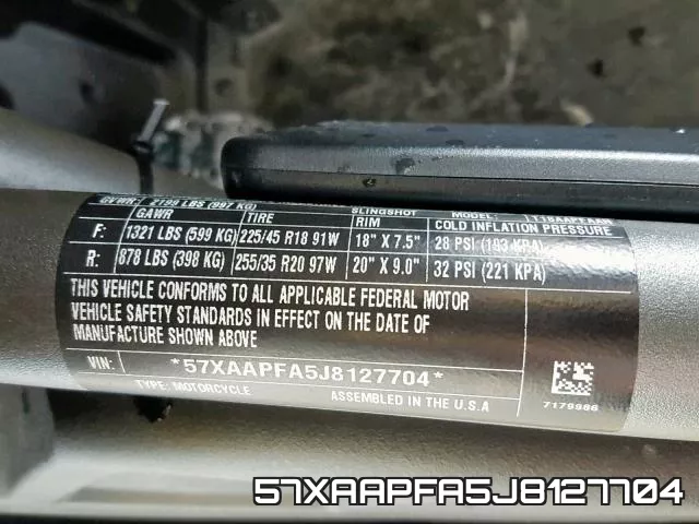 57XAAPFA5J8127704 фото 2