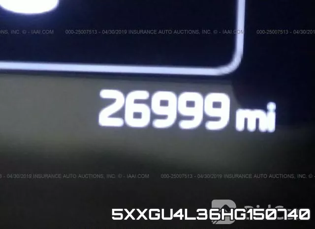 5XXGU4L36HG150740 фото 8