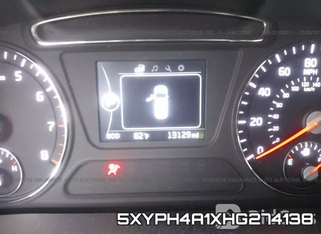 5XYPH4A1XHG274138 фото 8