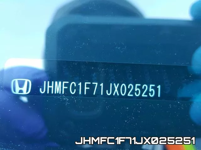 JHMFC1F71JX025251 фото 2