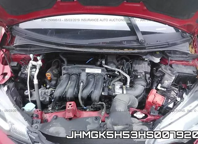 JHMGK5H53HS007920 фото 2