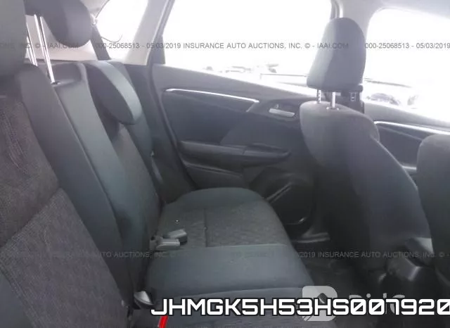JHMGK5H53HS007920 фото 9