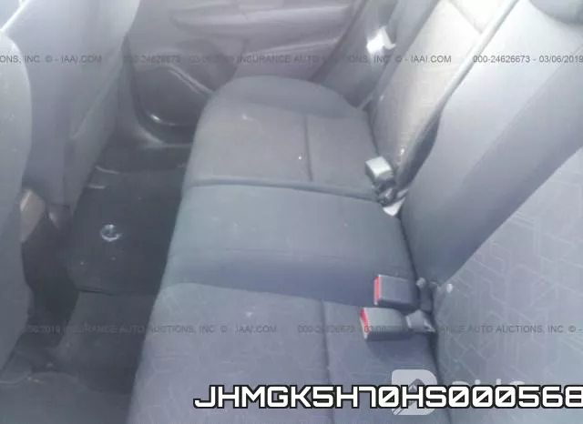 JHMGK5H70HS000568 фото 8